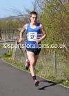Lewis Timmins taking Morpeth to victory in the Elswick Harriers Relays, Newburn. Photo: David T. Hewitson/Sports for All Pics